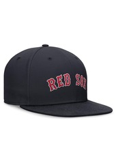 Men's Nike Navy Boston Red Sox Evergreen Performance Fitted Hat - Navy