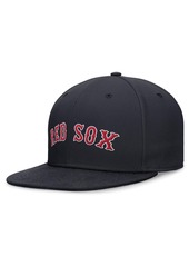 Men's Nike Navy Boston Red Sox Evergreen Performance Fitted Hat - Navy