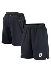 Men's Nike Navy Detroit Tigers Authentic Collection Flex Vent Performance Shorts - Navy