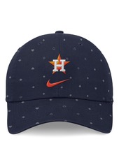 Men's Nike Navy Houston Astros Primetime Print Club Adjustable Hat - Navy