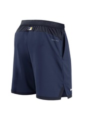 Men's Nike Navy Milwaukee Brewers Authentic Collection Flex Vent Performance Shorts - Navy