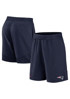Men's Nike Navy New England Patriots Stretch Woven Shorts - Navy