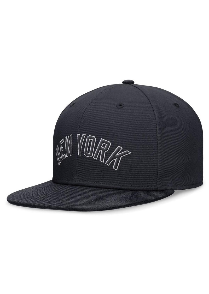 Men's Nike Navy New York Yankees Evergreen Performance Fitted Hat - Navy