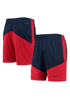 Men's Nike Navy, Red Ole Miss Rebels Performance Player Shorts - Navy, Red