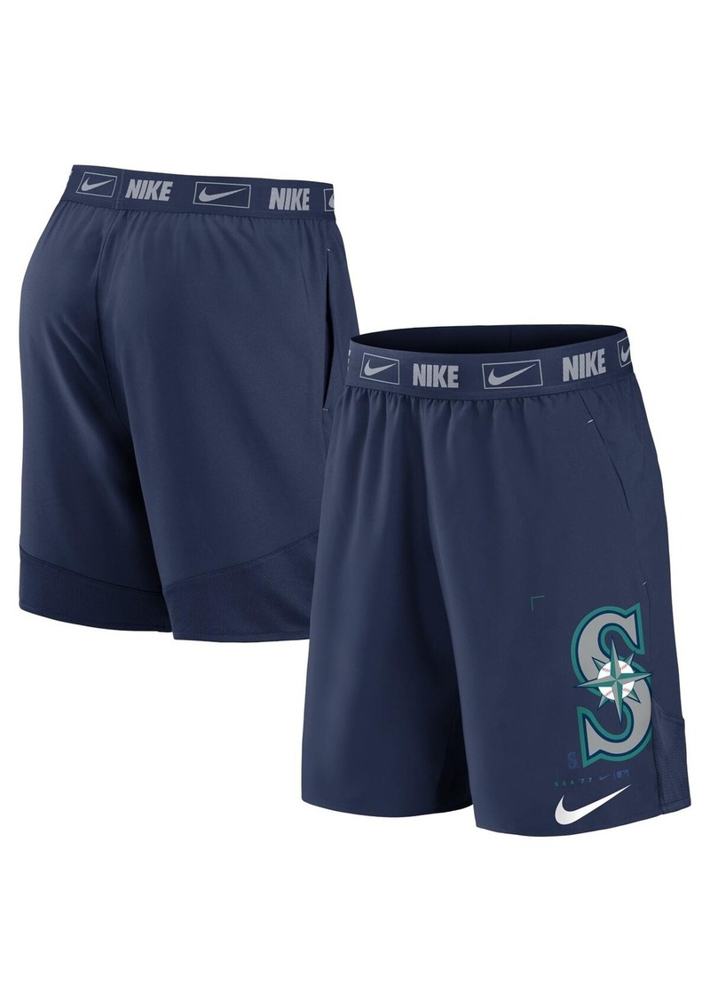 Men's Nike Navy Seattle Mariners Bold Express Performance Shorts - Navy