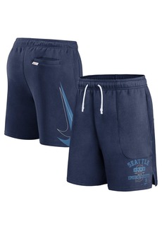 Men's Nike Navy Seattle Mariners Statement Ball Game Shorts - Navy