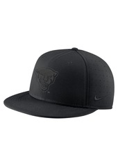 Men's Nike Pitt Panthers Triple Black Performance Fitted Hat - Black
