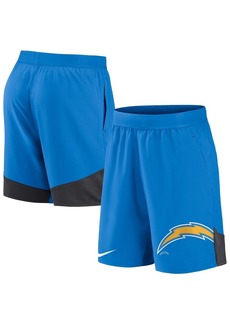 Men's Nike Powder Blue Los Angeles Chargers Stretch Performance Shorts - Powder Blue