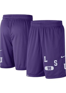 Men's Nike Purple Lsu Tigers Wordmark Performance Shorts - Purple