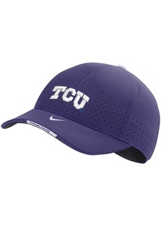 Men's Nike Purple Tcu Horned Frogs 2023 Sideline Legacy91 Performance Adjustable Hat - Purple