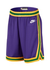 Men's Nike Purple Utah Jazz 2023/24 Classic Edition Hardwood Classics Performance Swingman Shorts - Purple