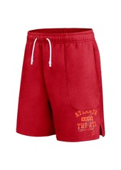 Men's Nike Red Atlanta Braves Statement Ball Game Shorts - Red