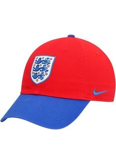Men's Nike Red, Blue England National Team Campus Adjustable Hat - Red, Blue