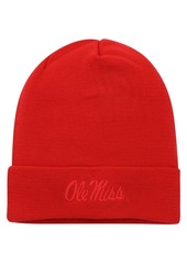 Men's Nike Red Ole Miss Rebels Tonal Cuffed Knit Hat - Red