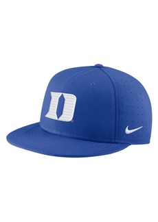 Men's Nike Royal Duke Blue Devils Aero True Baseball Performance Fitted Hat - Royal