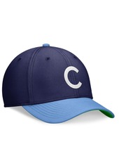 Men's Nike Royal, Light Blue Chicago Cubs Cooperstown Collection Rewind Swooshflex Performance Hat - Royal, Light Blue