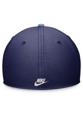 Men's Nike Royal, Light Blue Chicago Cubs Cooperstown Collection Rewind Swooshflex Performance Hat - Royal, Light Blue