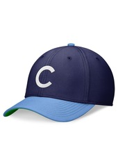 Men's Nike Royal, Light Blue Chicago Cubs Cooperstown Collection Rewind Swooshflex Performance Hat - Royal, Light Blue