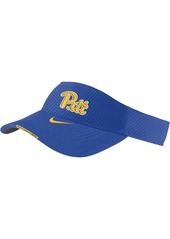 Men's Nike Royal Pitt Panthers 2023 Sideline Performance Adjustable Visor - Royal