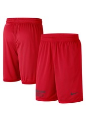 Men's Nike Scarlet Ohio State Buckeyes Performance Mesh Shorts - Scarlet