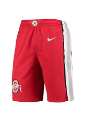 Men's Nike Scarlet Ohio State Buckeyes Replica jersey Performance Basketball Shorts - Scarlet