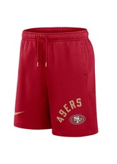 Men's Nike Scarlet San Francisco 49ers Arched Kicker Shorts - Scarlet