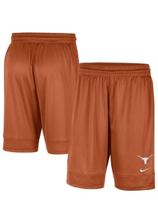 Men's Nike Texas Orange Texas Longhorns Fast Break Team Performance Shorts - Texas Orange