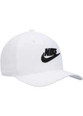 Men's Nike White Classic99 Futura Swoosh Performance Flex Hat - White