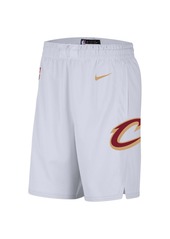 Men's Nike White Cleveland Cavaliers 2020/21 Association Edition Swingman Performance Shorts - White