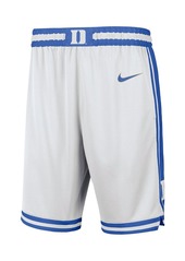 Men's Nike White Duke Blue Devils Limited Basketball Shorts - White
