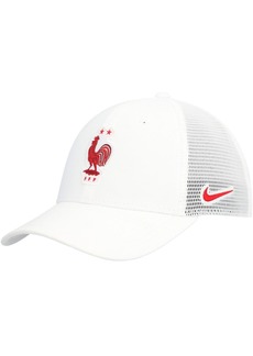 Men's Nike White France National Team Legacy91 Aerobill Performance Flex Hat - White