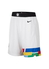 Men's Nike White Minnesota Timberwolves 2022/23 City Edition Swingman Shorts - White