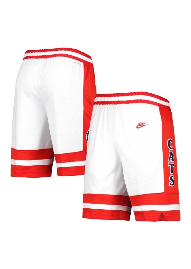 Men's Nike White, Red Arizona Wildcats Limited Retro Performance Shorts - White, Red