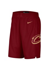 Men's Nike Wine Cleveland Cavaliers 2020/21 Association Edition Swingman Performance Shorts - Wine