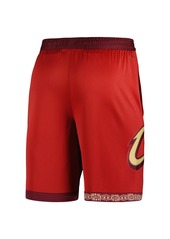 Men's Nike Wine Cleveland Cavaliers 2023/24 City Edition Swingman Shorts - Wine