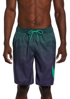 Nike Mens Partially Lined Polyester Swim Trunks