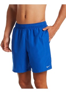 Nike Mens Solid Polyester Swim Trunks