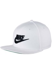 Nike Men's Pro Futura Adjustable Snapback Hat - White