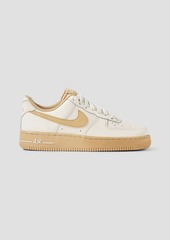 Nike - Air Force '07 leather sneakers - Neutral - US 10