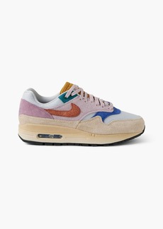 Nike - Air Max 1 '87 PRM suede and mesh sneakers - Purple - US 5