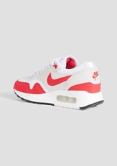 Nike - Air Max 1 &quot;86 OG faux suede and mesh sneakers - White - US 6