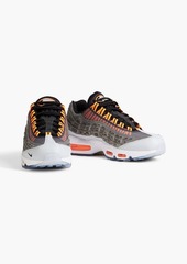 Nike - Air Max 95 mesh and leather sneakers - Gray - US 5