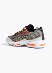 Nike - Air Max 95 mesh and leather sneakers - Gray - US 5