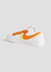 Nike - Sacai Blazer Low leather sneakers - Orange - US 7.5