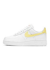 Nike Air Force 1 '07 sneakers in white/light zitron
