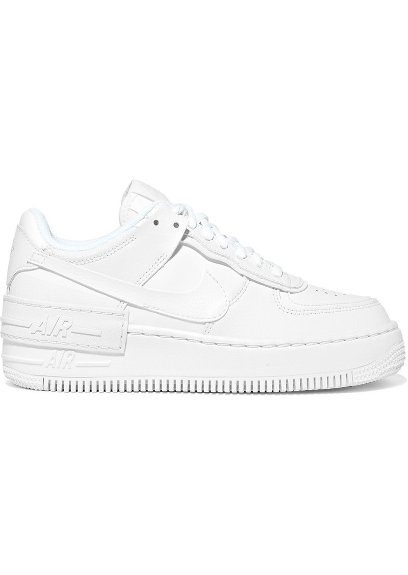 air force 1 shadow leather sneakers