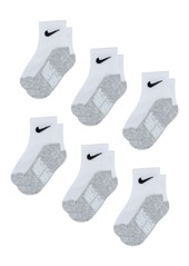 Nike Baby and Toddler Boys or Girls Multi Logo Socks, Pack of 6 - Hyper Pink