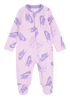 Nike Baby Girls or Boys Printed Footed Coverall - Brght Pink