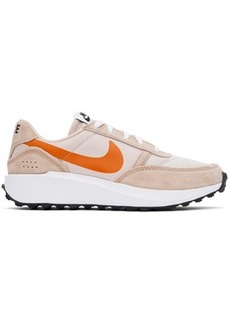 Nike Beige & Off-White Waffle Nav Sneakers