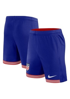 Nike Big Boys and Girls Blue Usmnt 2024 Home Stadium Shorts - Blue